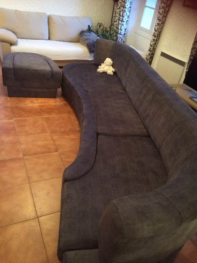 CANAPE CARAVANE REFAIT